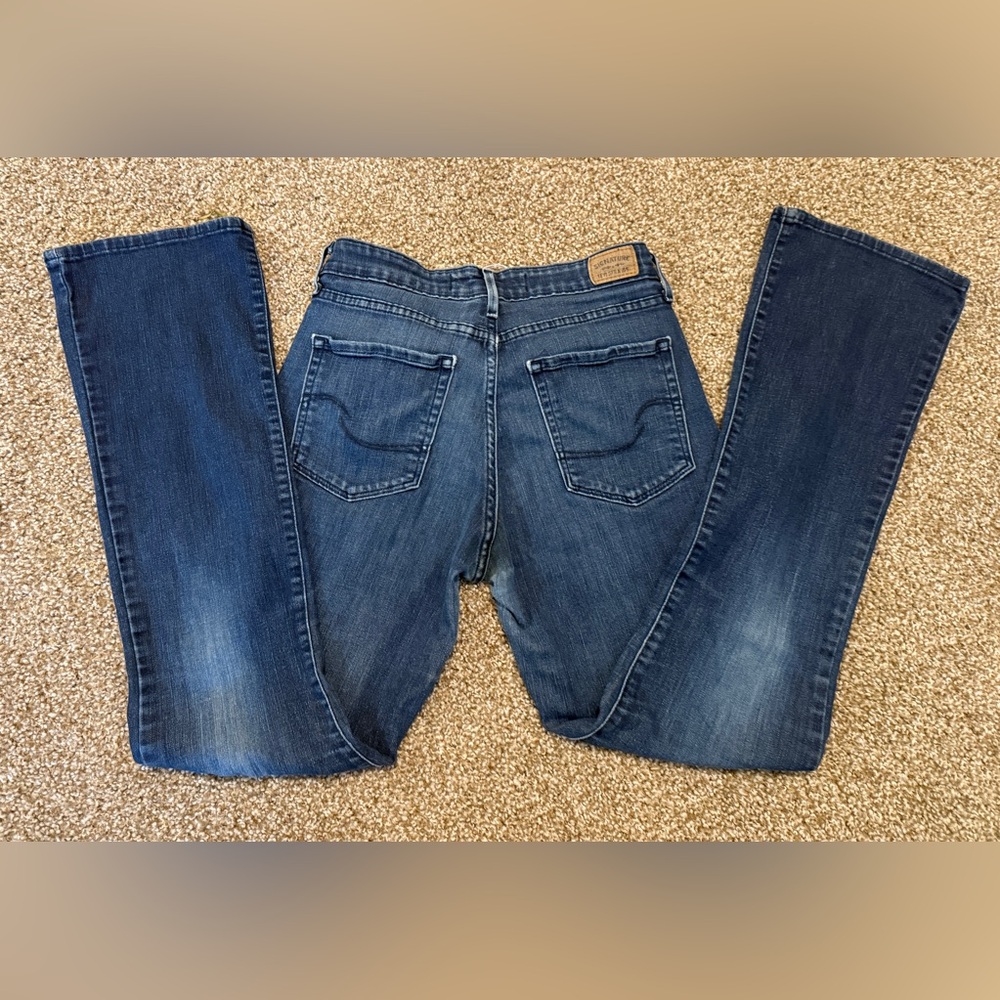 Pants Signature Levi’s Strauss size 8M 29-32 blue jeans mid rise boot cut - Picture 14 of 14